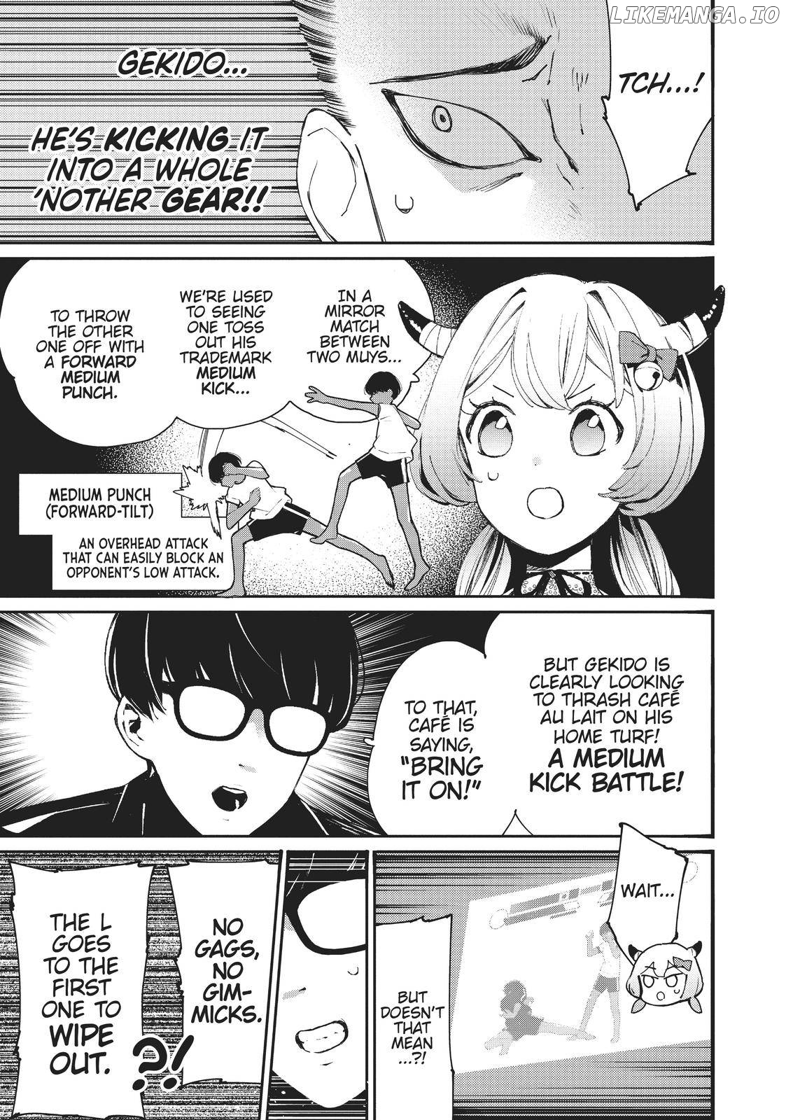 Young Ladies Don't Play Fighting Games Chapter 17 - page 22