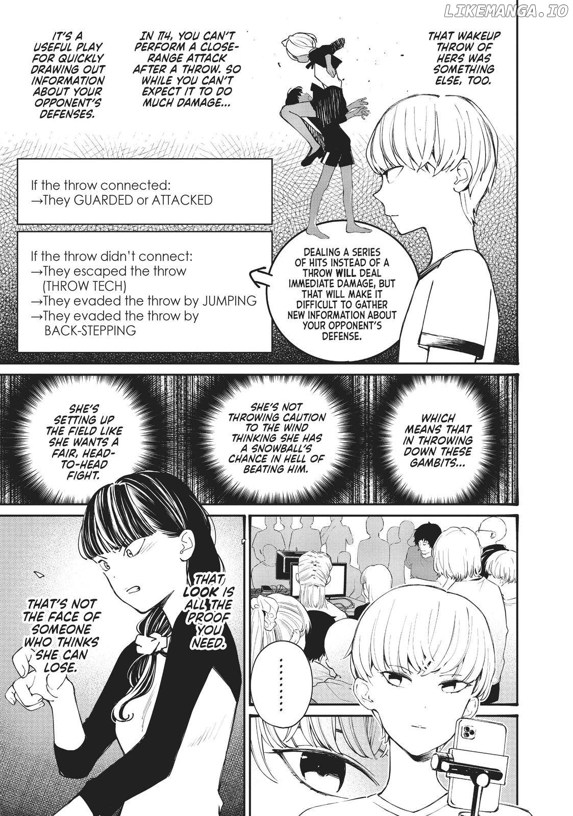 Young Ladies Don't Play Fighting Games Chapter 18 - page 22