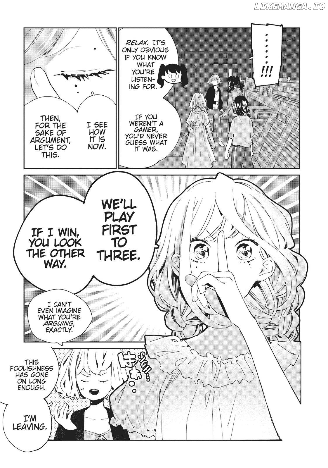Young Ladies Don't Play Fighting Games Chapter 6 - page 23