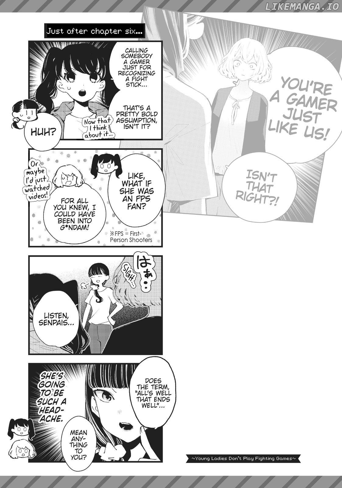 Young Ladies Don't Play Fighting Games Chapter 6 - page 33
