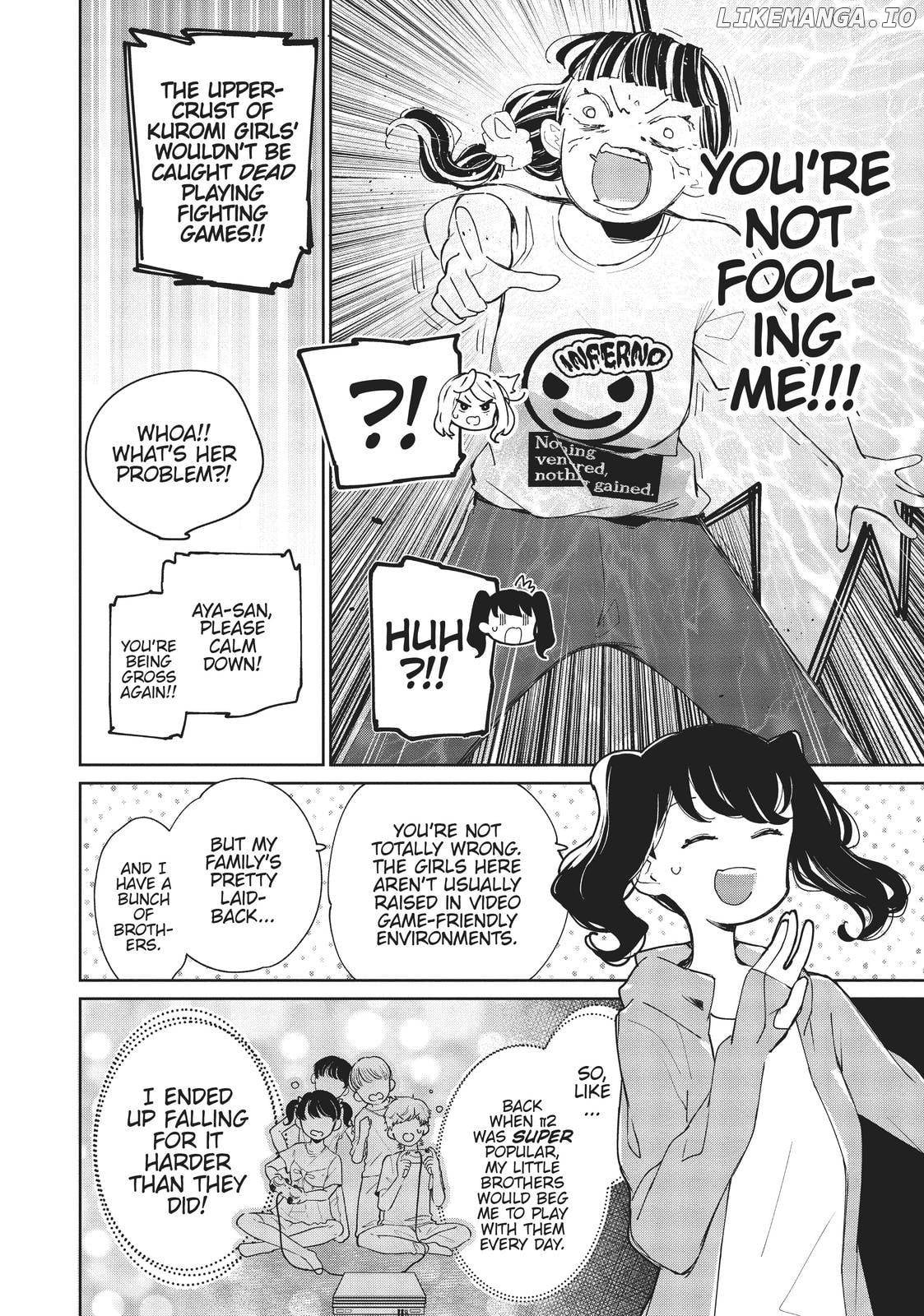 Young Ladies Don't Play Fighting Games Chapter 6 - page 6