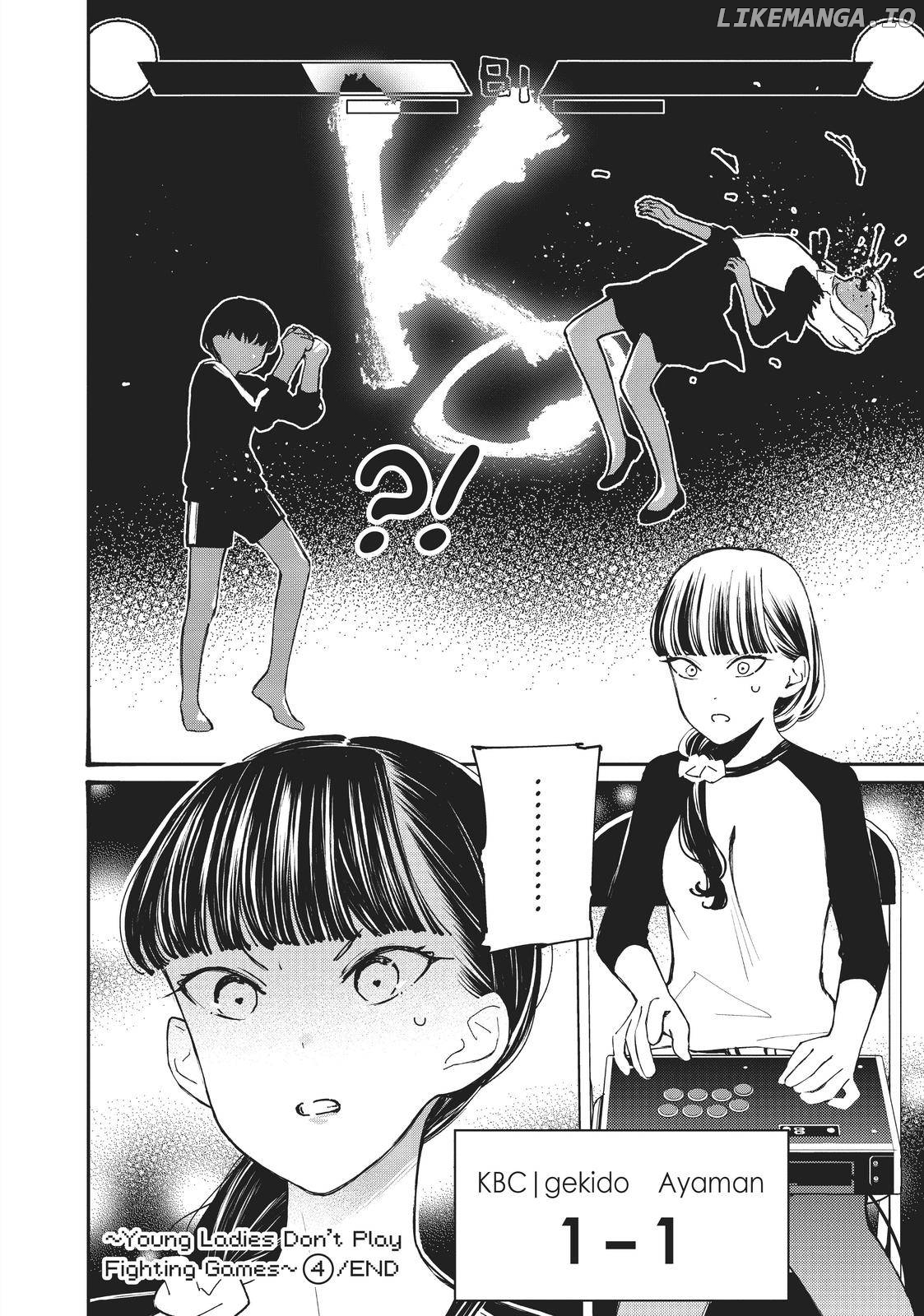 Young Ladies Don't Play Fighting Games Chapter 21 - page 24