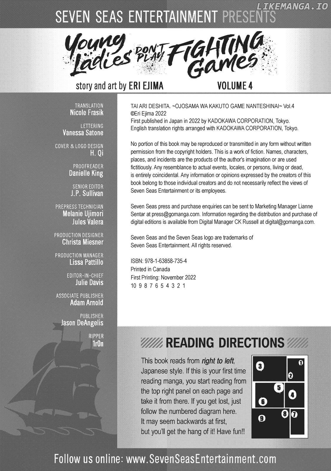Young Ladies Don't Play Fighting Games Chapter 21 - page 29