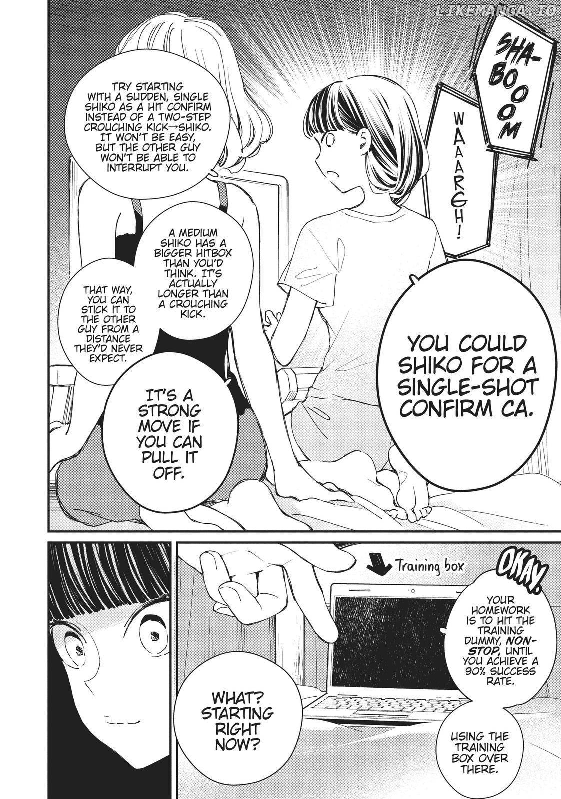 Young Ladies Don't Play Fighting Games Chapter 7 - page 10