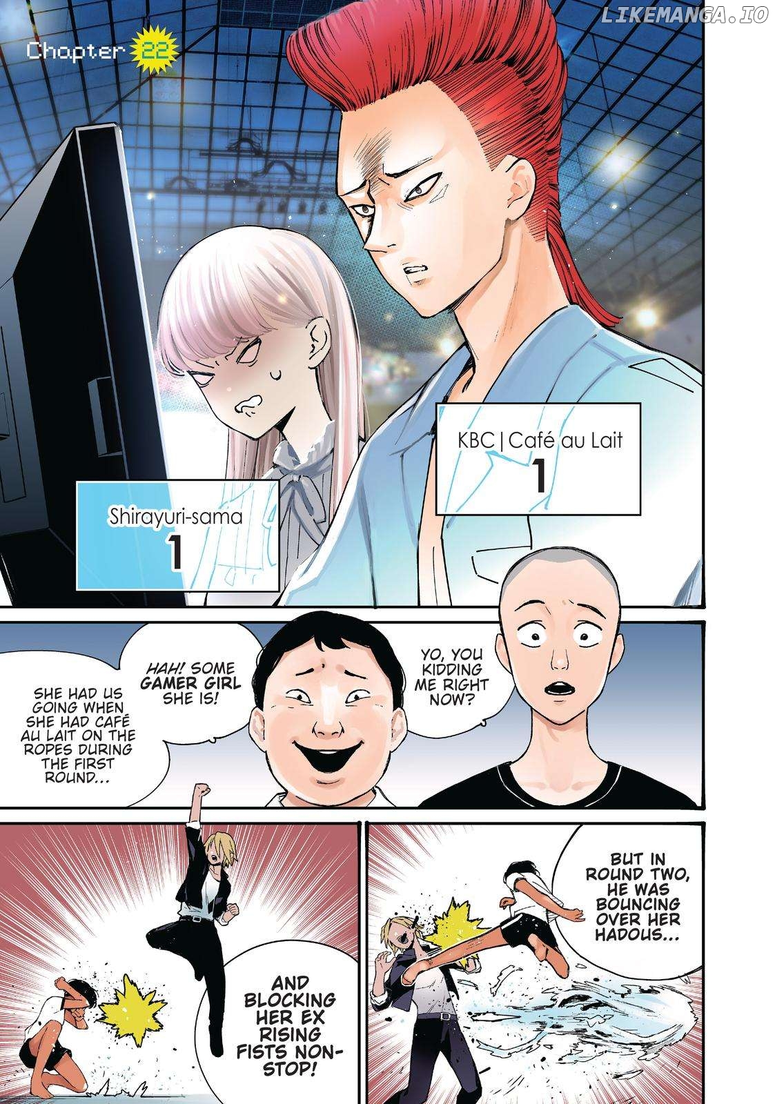 Young Ladies Don't Play Fighting Games Chapter 22 - page 2