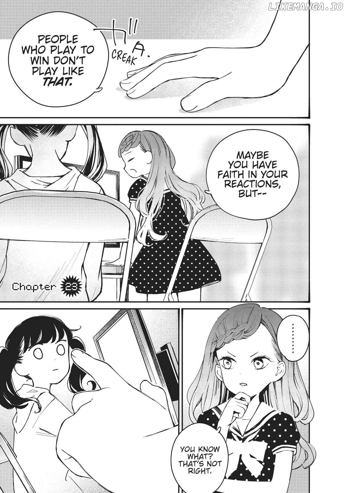 Young Ladies Don't Play Fighting Games Chapter 23 - page 1