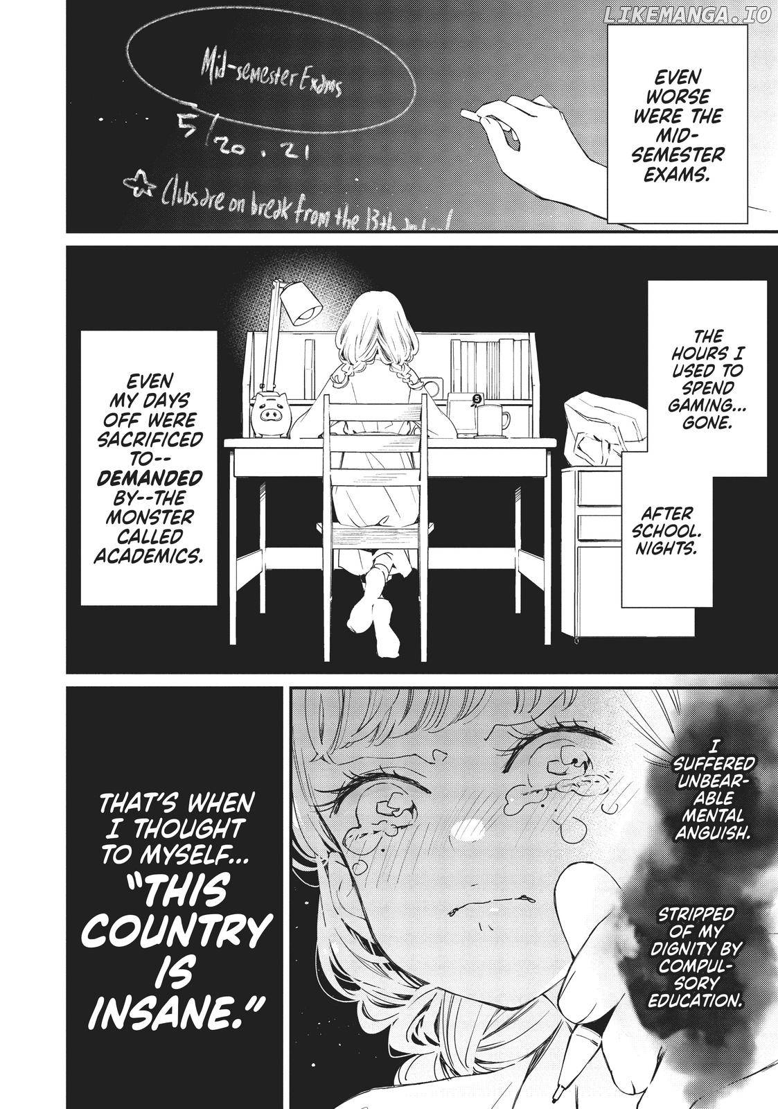 Young Ladies Don't Play Fighting Games Chapter 9 - page 10
