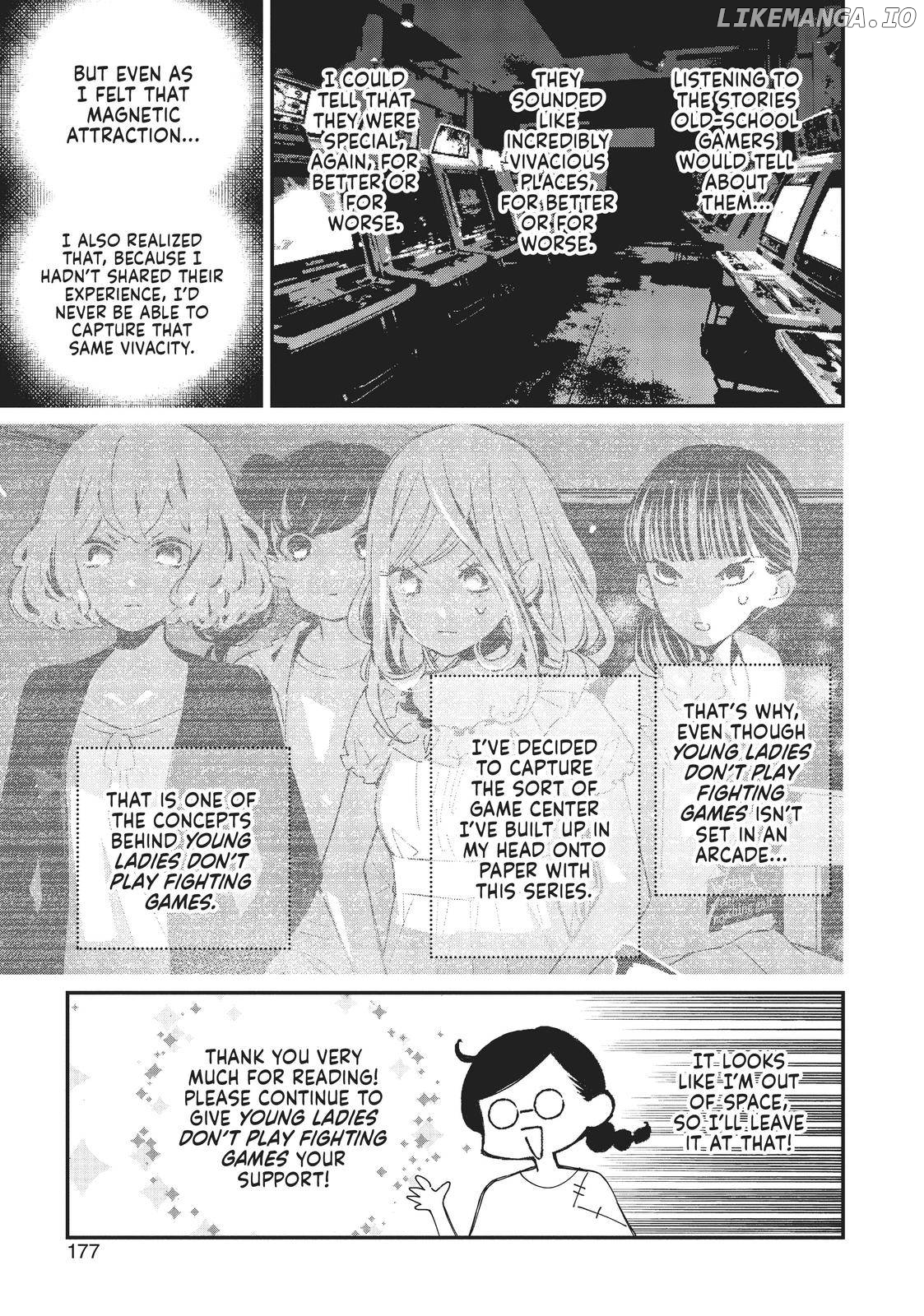 Young Ladies Don't Play Fighting Games Chapter 9 - page 36