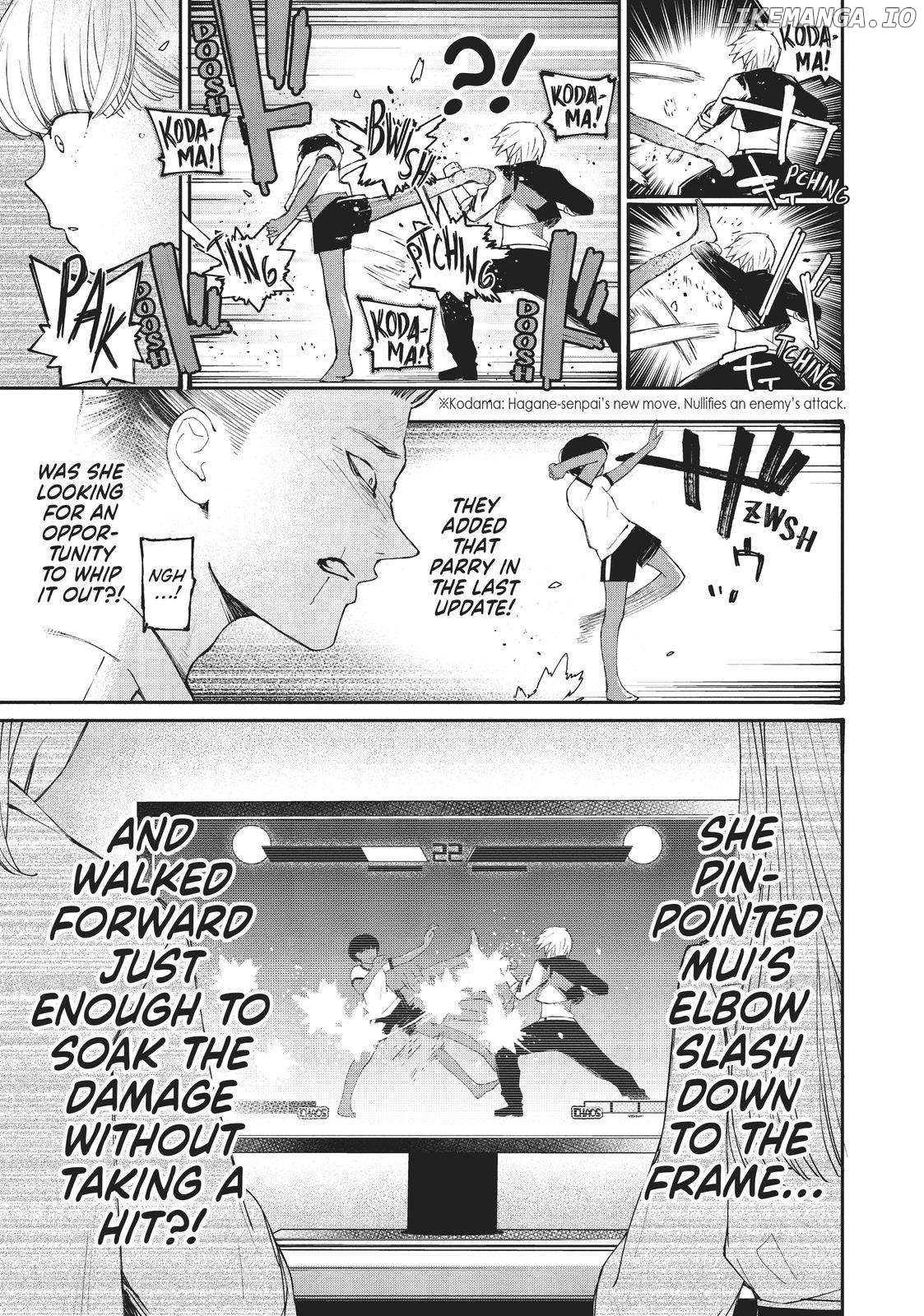Young Ladies Don't Play Fighting Games Chapter 24 - page 27