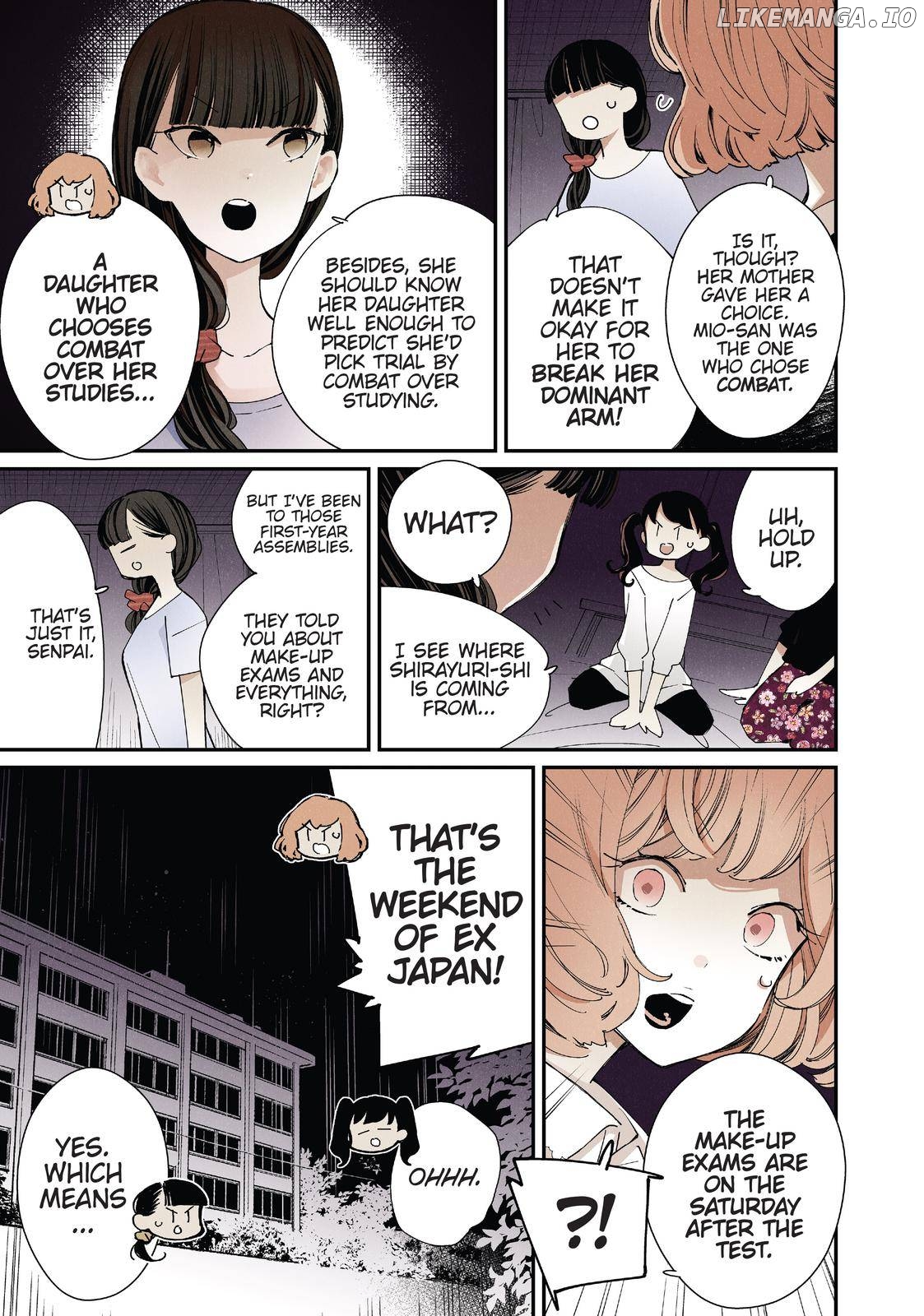 Young Ladies Don't Play Fighting Games Chapter 10 - page 4