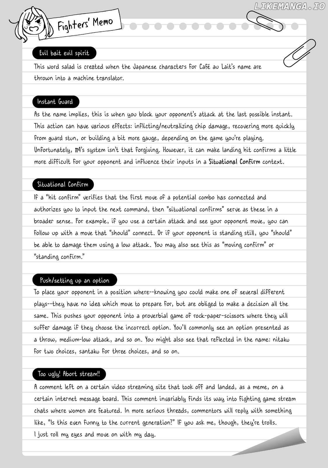 Young Ladies Don't Play Fighting Games Chapter 25 - page 30
