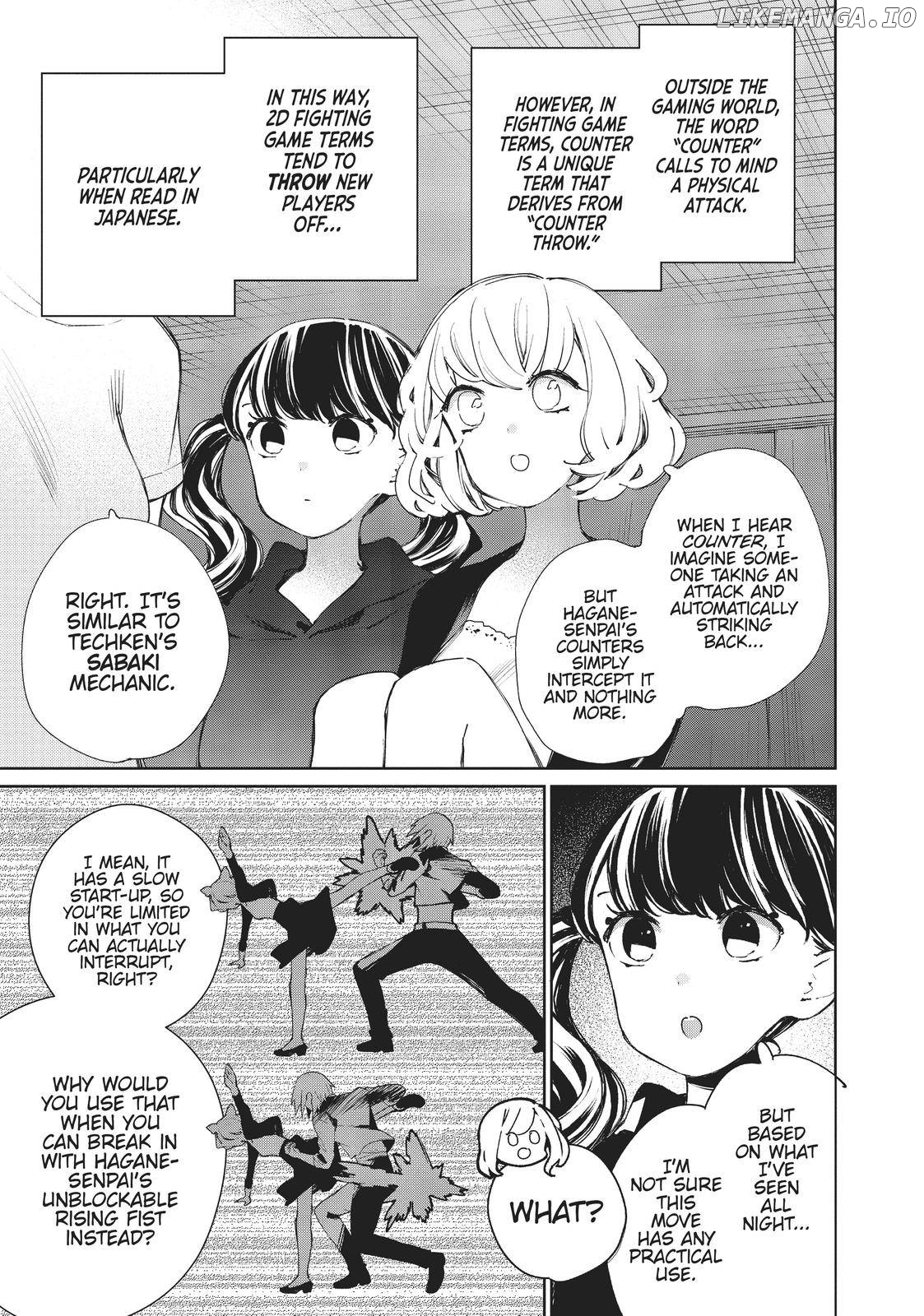 Young Ladies Don't Play Fighting Games Chapter 11 - page 21
