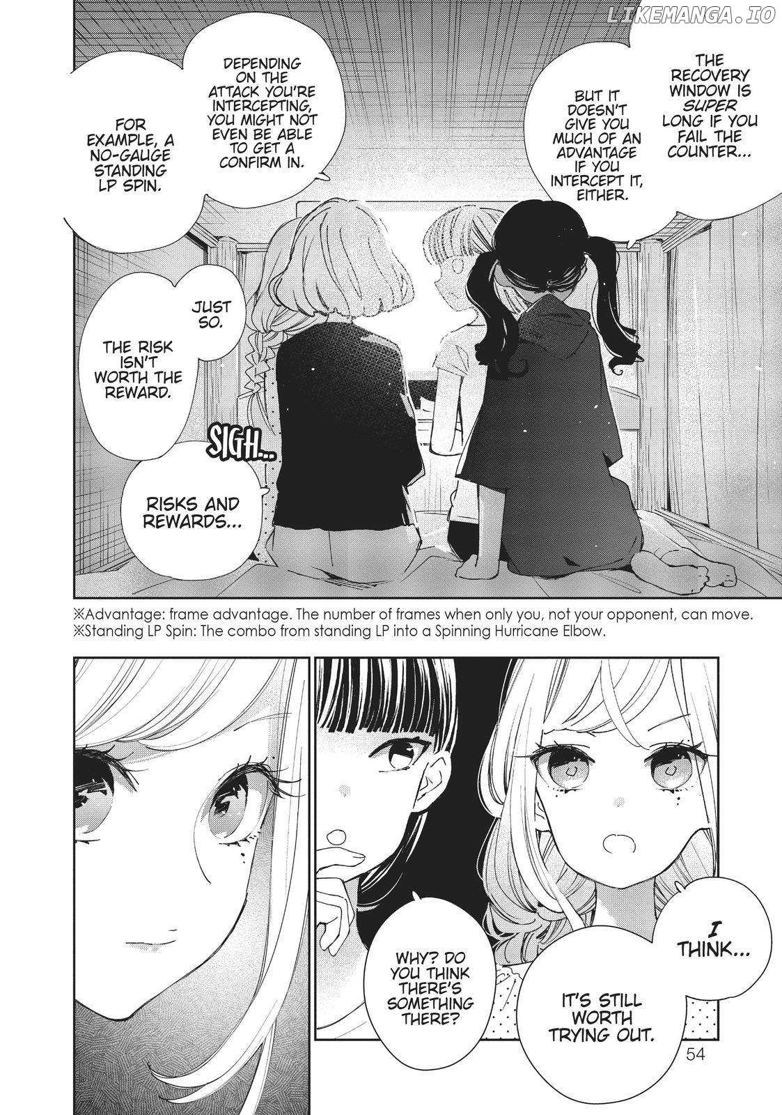 Young Ladies Don't Play Fighting Games Chapter 11 - page 22