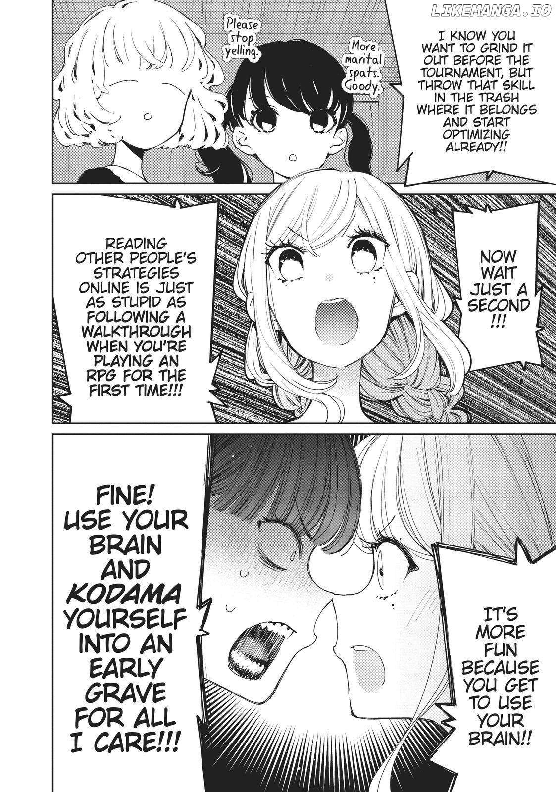 Young Ladies Don't Play Fighting Games Chapter 11 - page 26