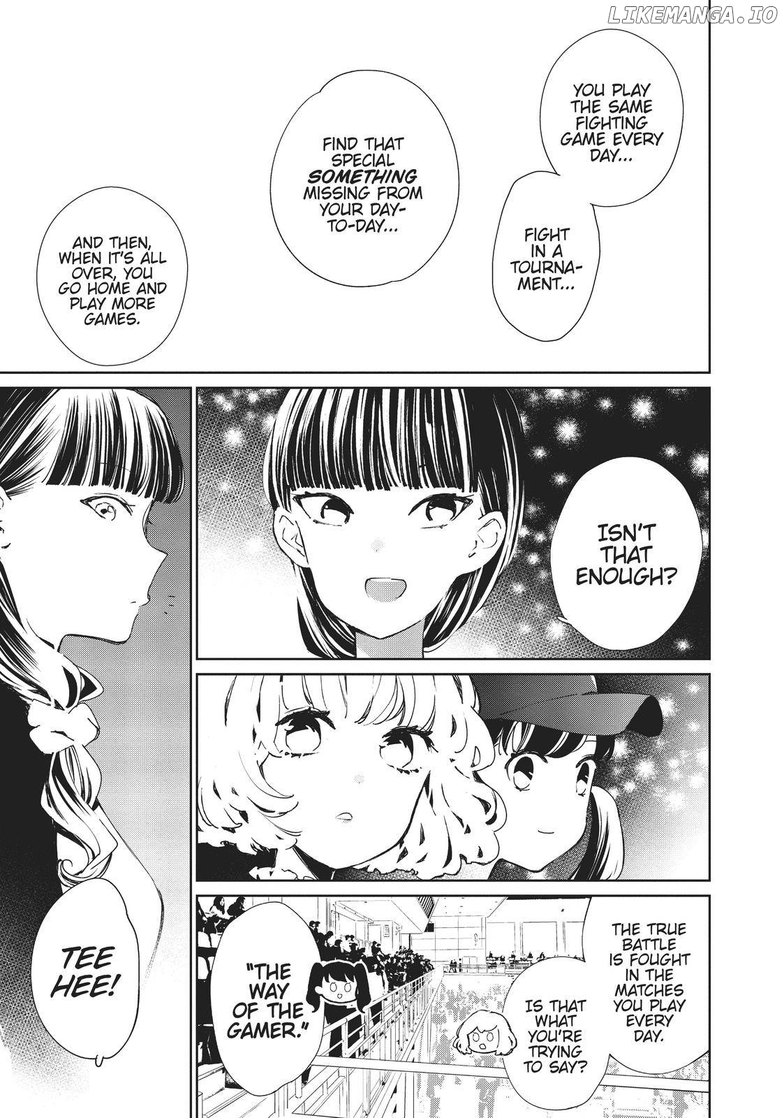 Young Ladies Don't Play Fighting Games Chapter 12 - page 21