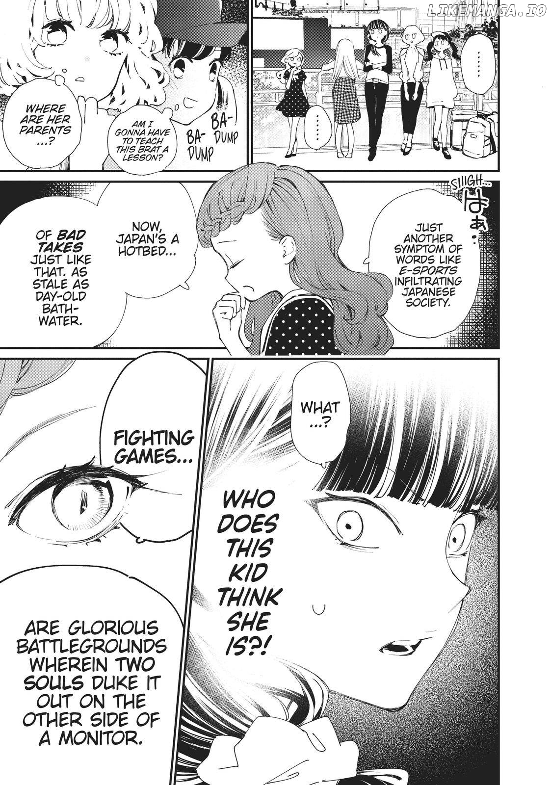 Young Ladies Don't Play Fighting Games Chapter 12 - page 23