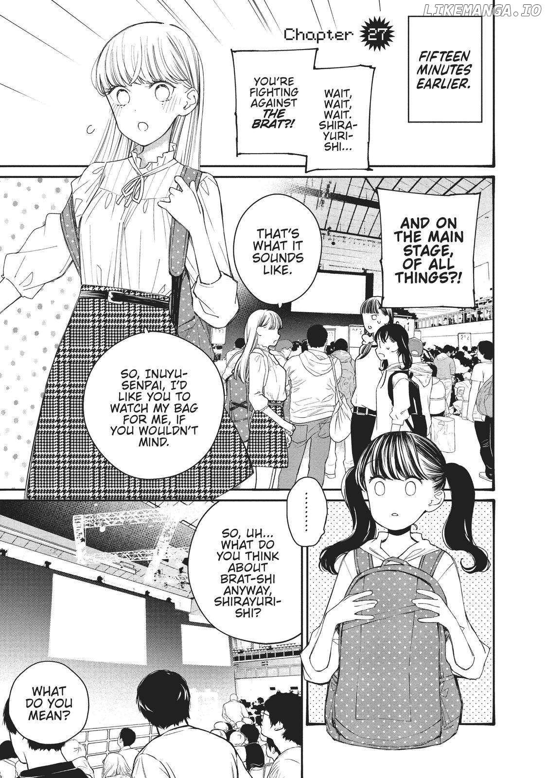 Young Ladies Don't Play Fighting Games Chapter 27 - page 1