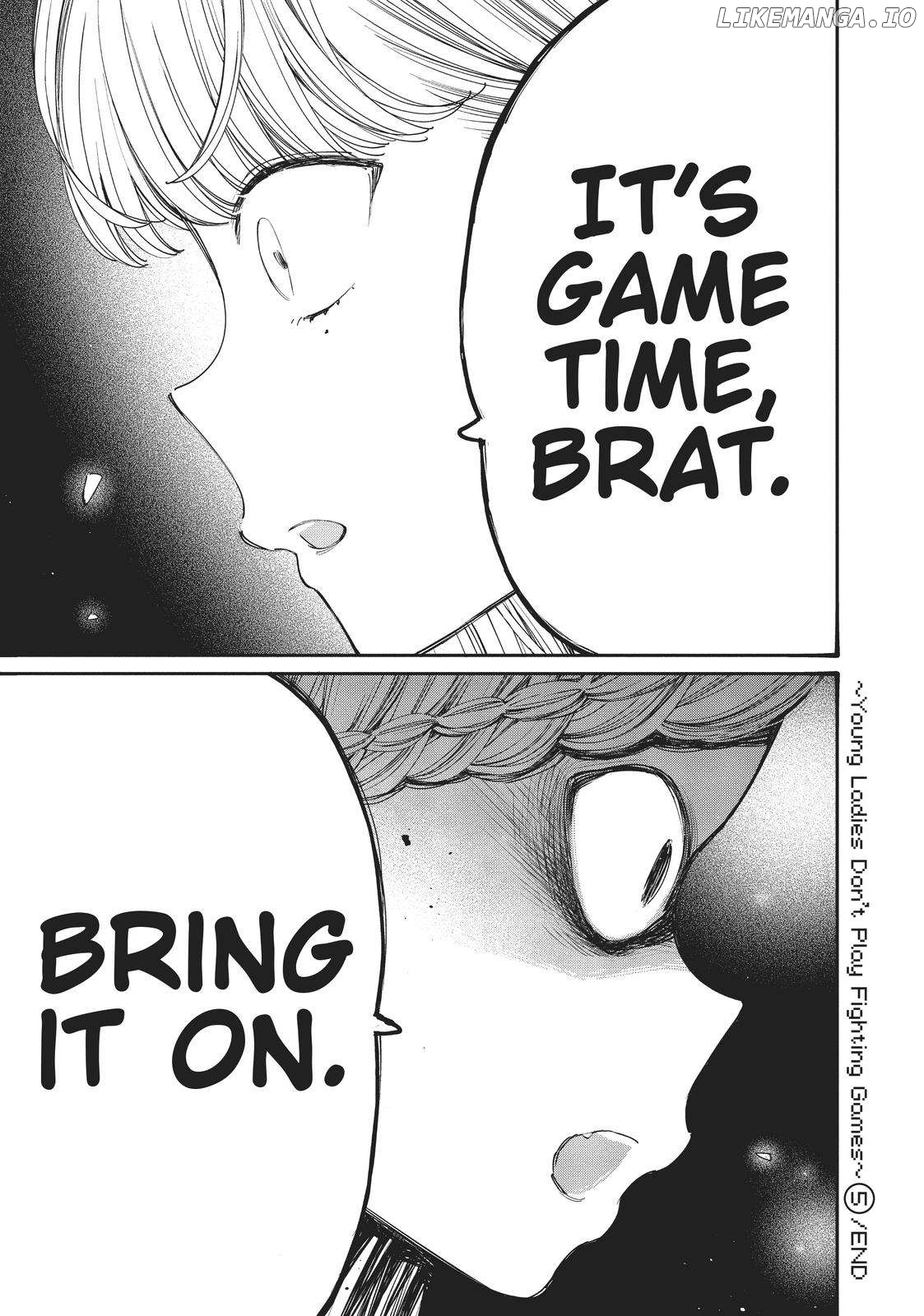 Young Ladies Don't Play Fighting Games Chapter 27 - page 22