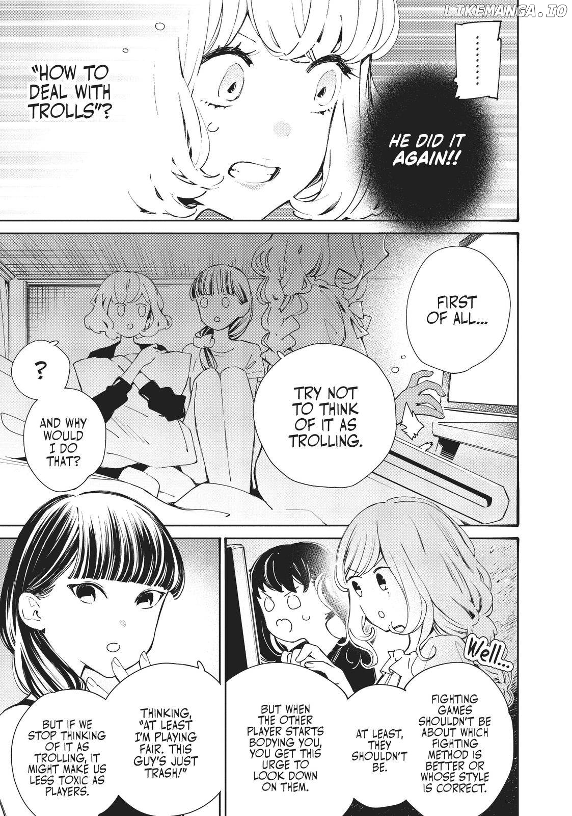 Young Ladies Don't Play Fighting Games Chapter 13 - page 25