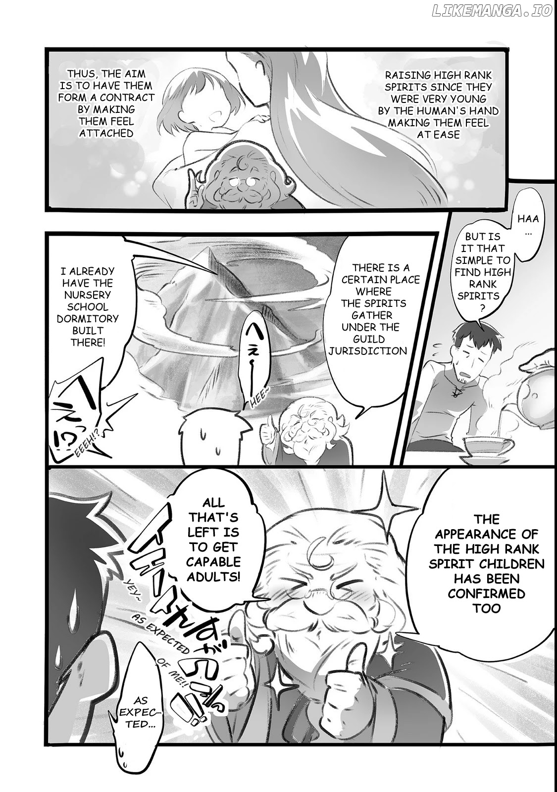 Opened The "different World Nursery School" ~The Strongest Loli Spirits Are Deredere By Paternity Skill~ chapter 1 - page 8