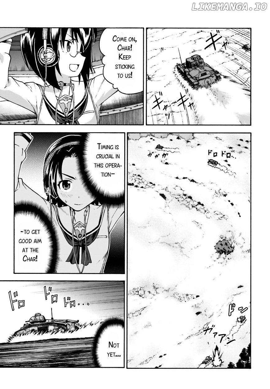 GIRLS und PANZER - Gekitou! Maginot-sen desu!! chapter 10 - page 19
