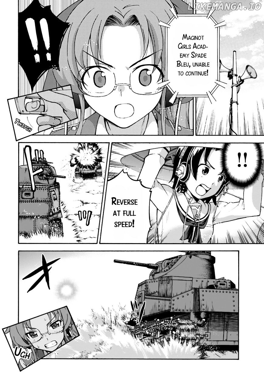 GIRLS und PANZER - Gekitou! Maginot-sen desu!! chapter 10 - page 32