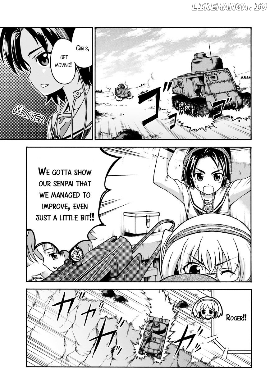 GIRLS und PANZER - Gekitou! Maginot-sen desu!! chapter 10 - page 9
