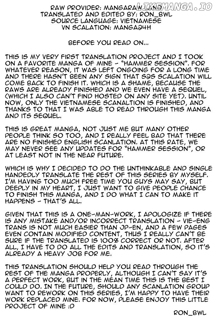 Hammer Session! chapter 58 - page 2