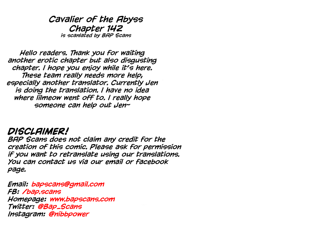 Cavalier of the Abyss Chapter 142 - page 2