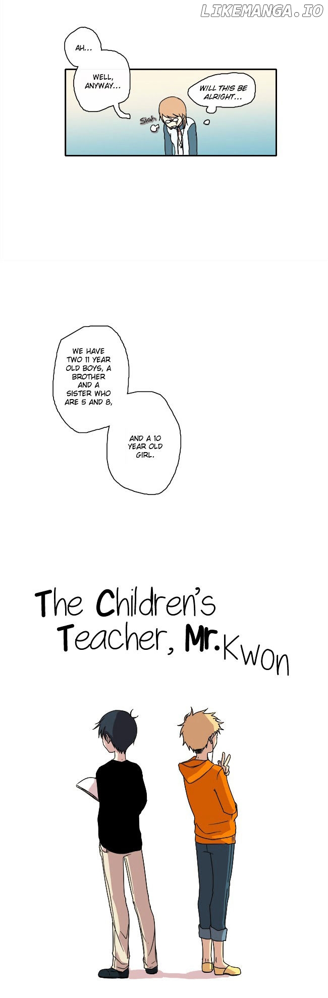 The Children's Teacher, Mr. Kwon chapter 2 - page 3