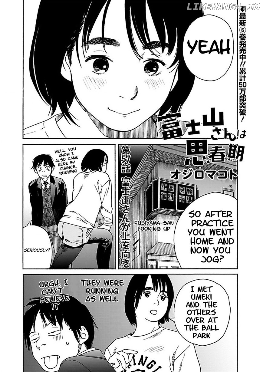Fujiyama-San Wa Shishunki chapter 57 - page 2