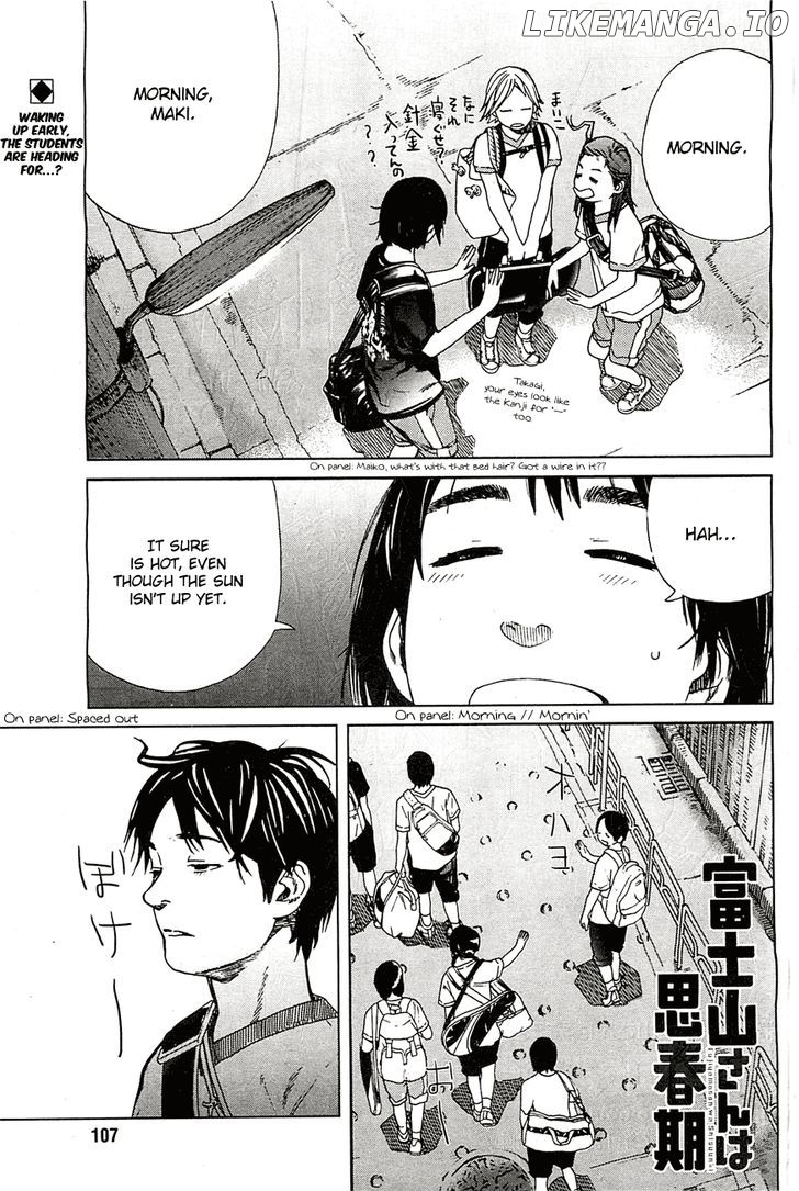 Fujiyama-San Wa Shishunki chapter 10 - page 1