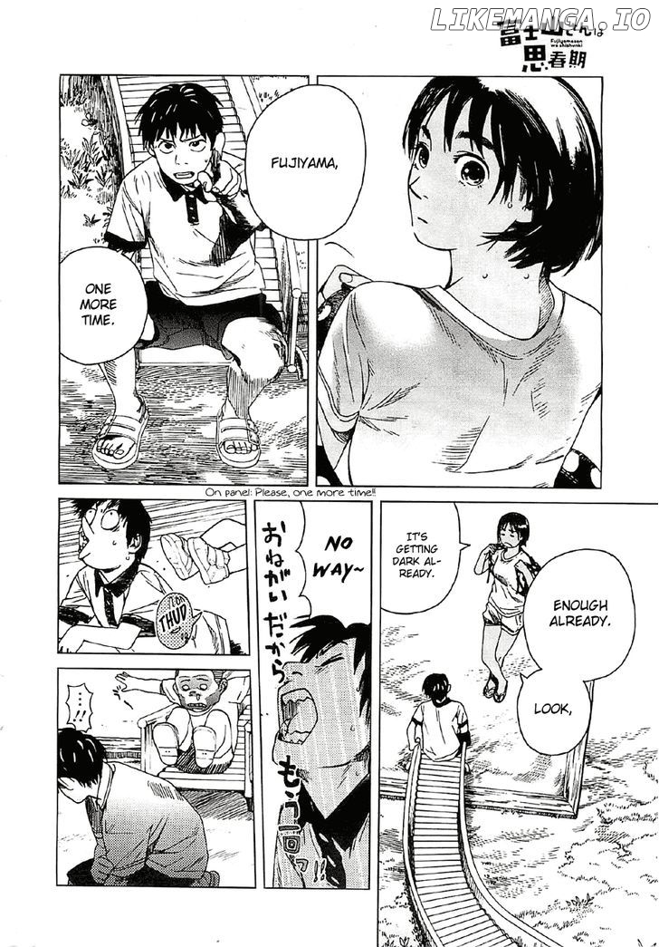 Fujiyama-San Wa Shishunki chapter 17 - page 4