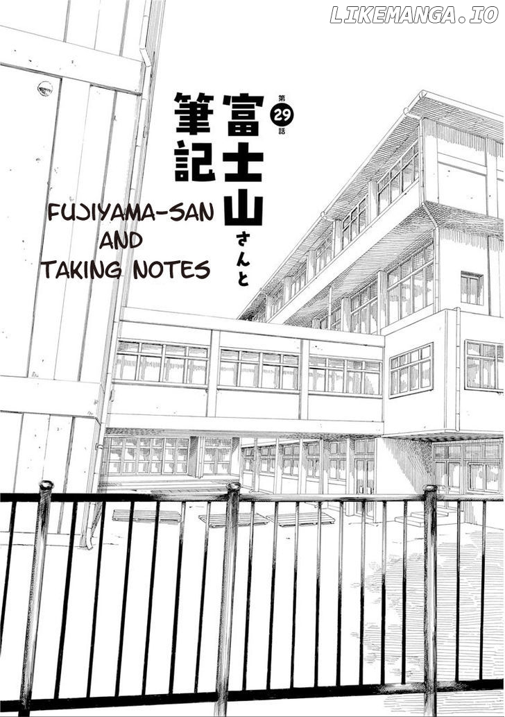 Fujiyama-San Wa Shishunki chapter 29 - page 2