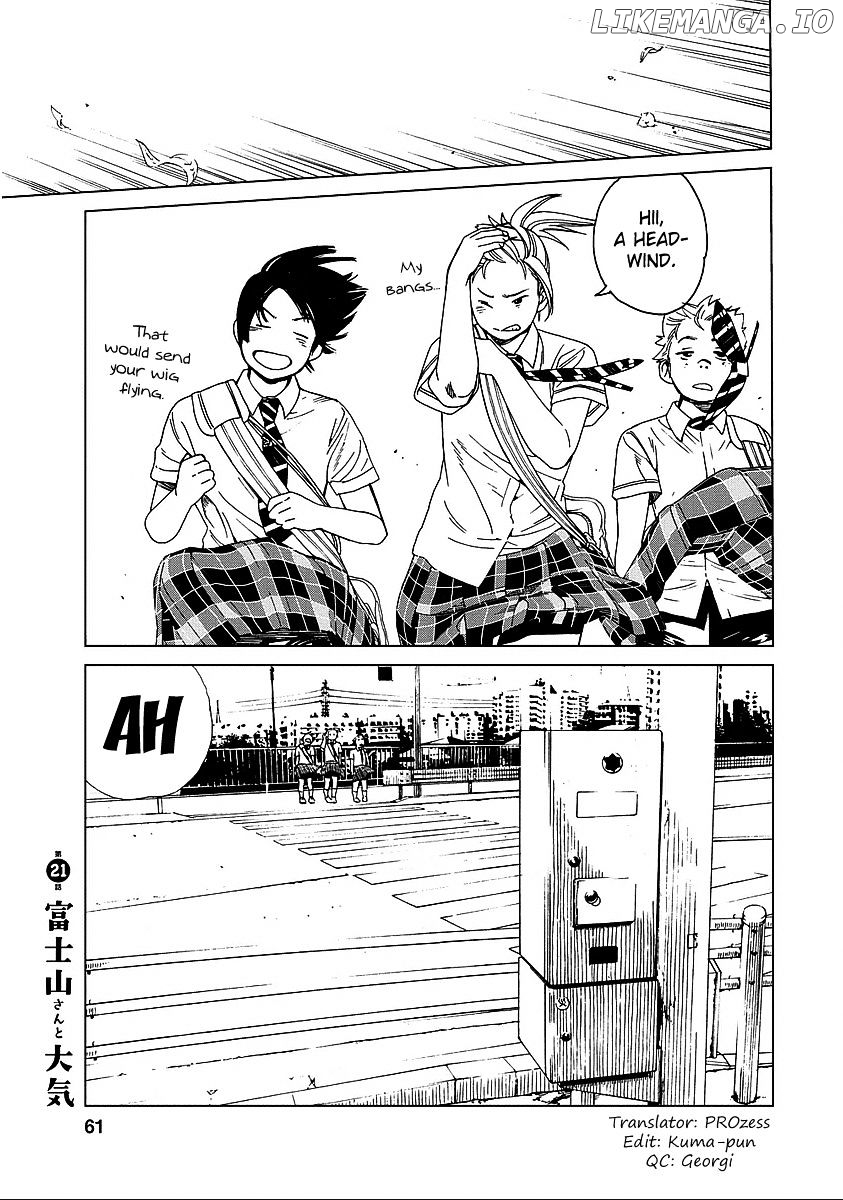 Fujiyama-San Wa Shishunki chapter 21 - page 1