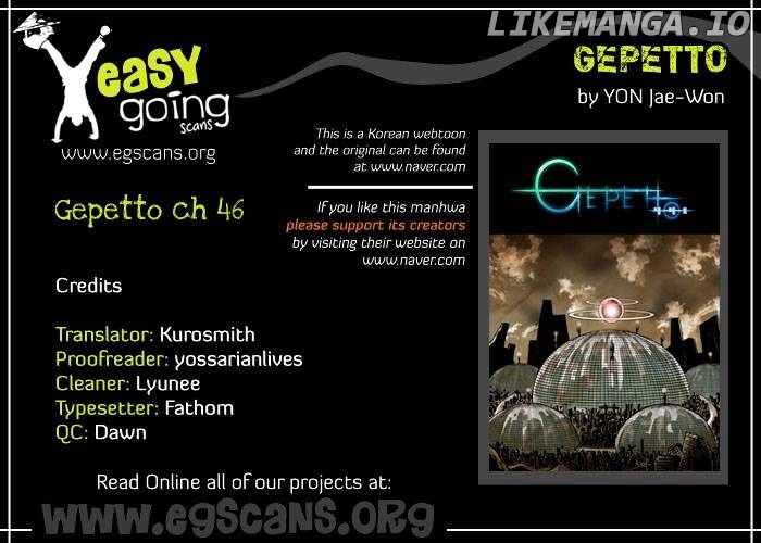 Gepetto - Manga chapter 46 - page 1