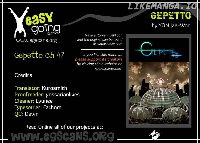 Gepetto - Manga chapter 47 - page 1