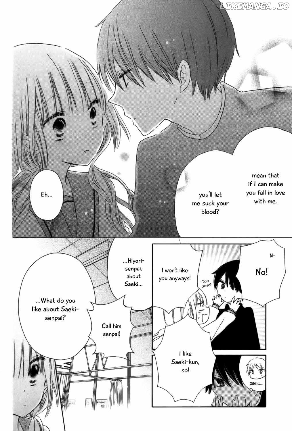 Hokenshitsu no Kagayama-kun Chapter 4 - page 12