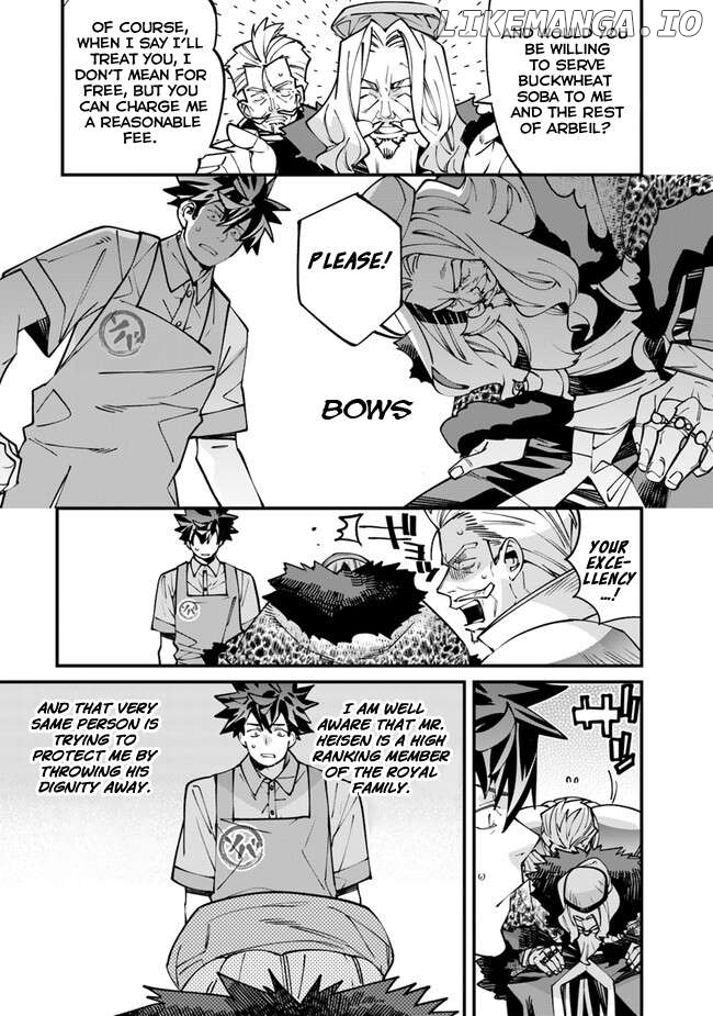 Famous buckwheat soba in another world Chapter 3.1 - page 8