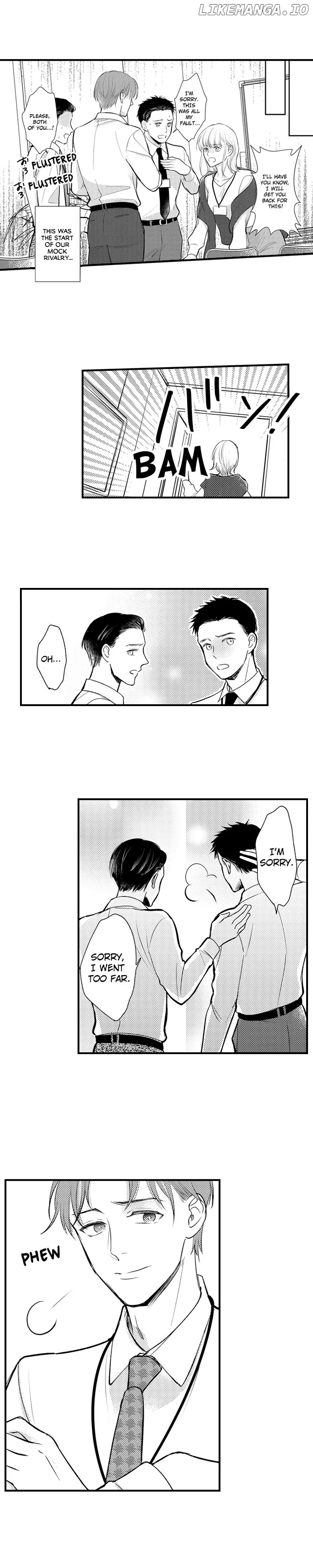 Wake Atte Kenen no Naka desu ga, Suit wo Nuidara Beta Hore desu Chapter 2 - page 4