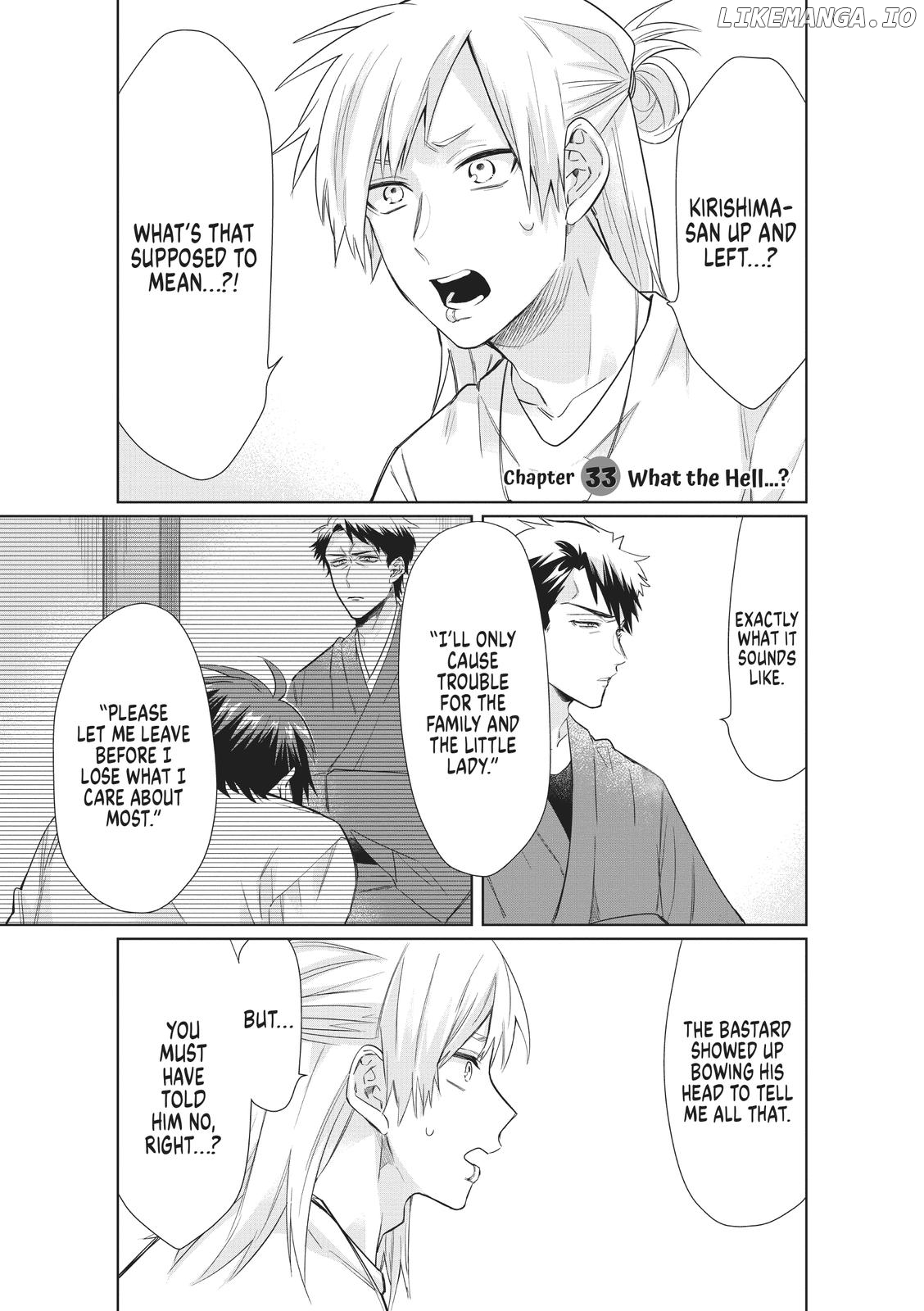 The Mob Boss’s Daughter and Her Caretaker chapter 33 - page 1