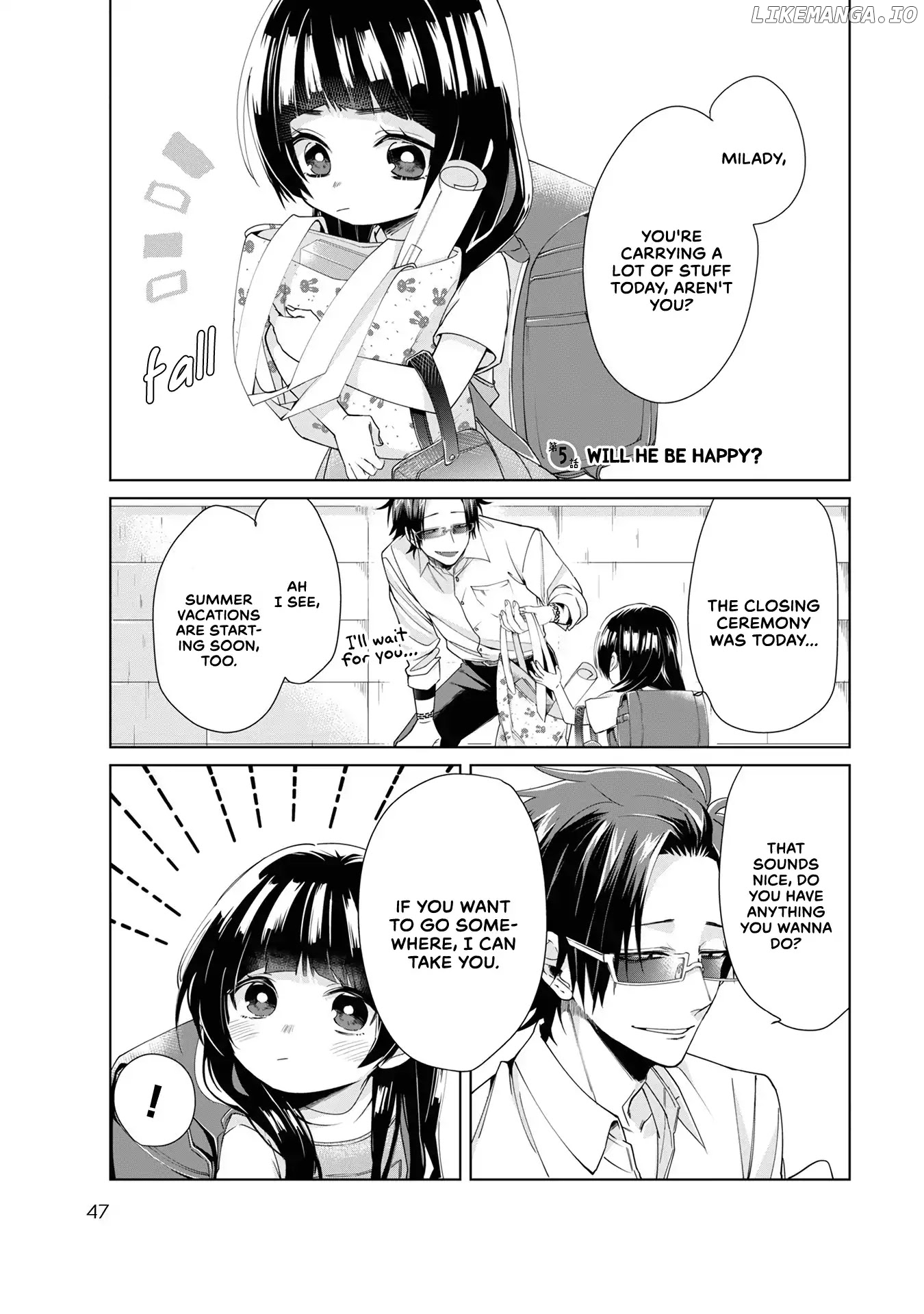 The Mob Boss’s Daughter and Her Caretaker chapter 5 - page 1