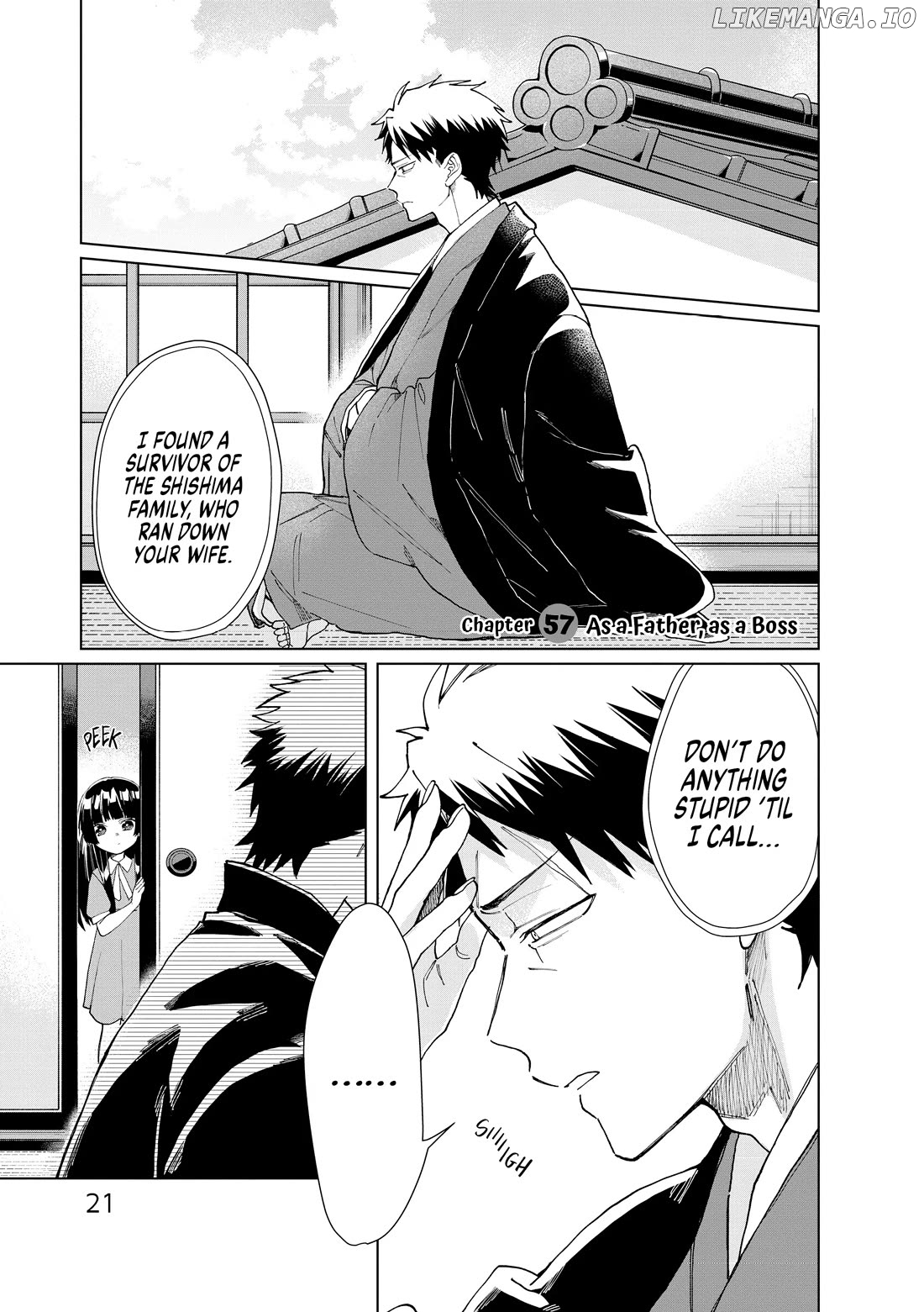 The Mob Boss’s Daughter and Her Caretaker chapter 57 - page 1