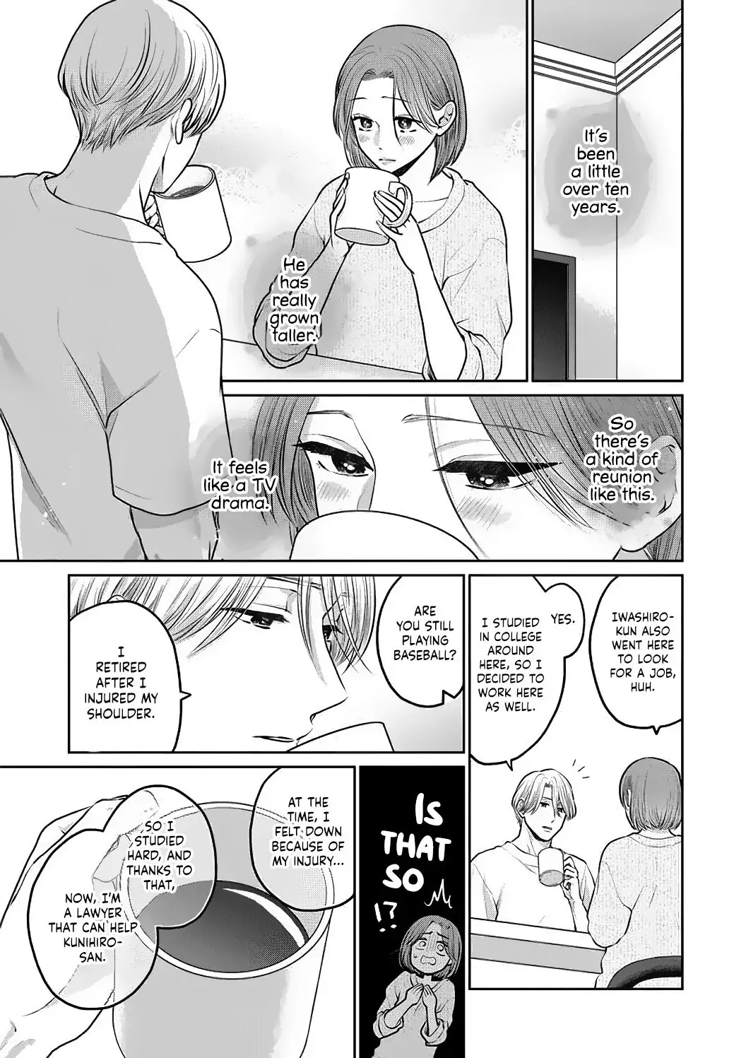 Dekiai Zentei, Keiyakukon. ~Iwashiro Bengoshi wa Ai ga Deka Sugiru!?~ Chapter 1 - page 15