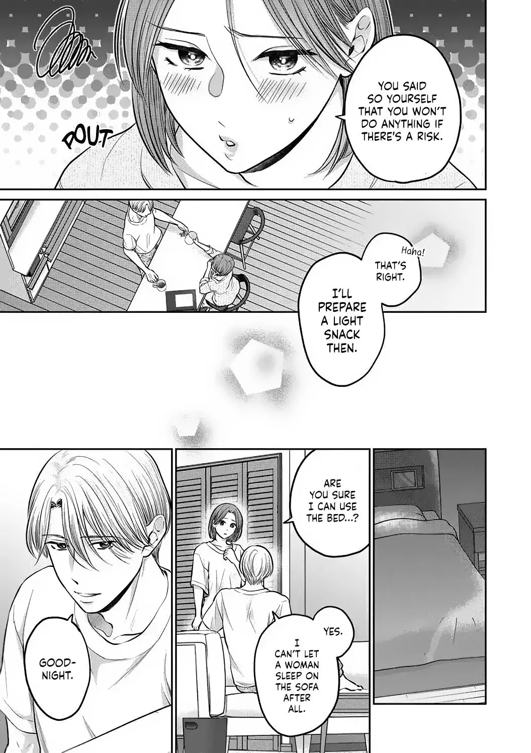 Dekiai Zentei, Keiyakukon. ~Iwashiro Bengoshi wa Ai ga Deka Sugiru!?~ Chapter 1 - page 17