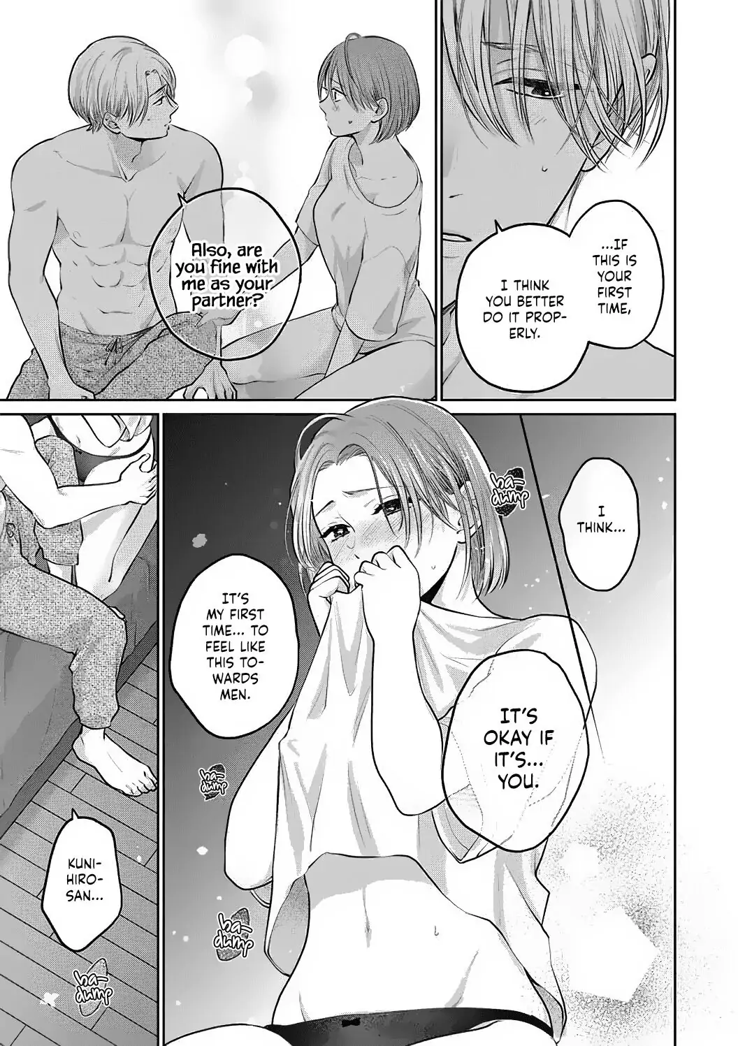 Dekiai Zentei, Keiyakukon. ~Iwashiro Bengoshi wa Ai ga Deka Sugiru!?~ Chapter 1 - page 27