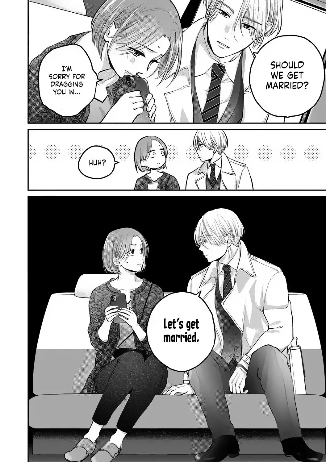 Dekiai Zentei, Keiyakukon. ~Iwashiro Bengoshi wa Ai ga Deka Sugiru!?~ Chapter 1 - page 36