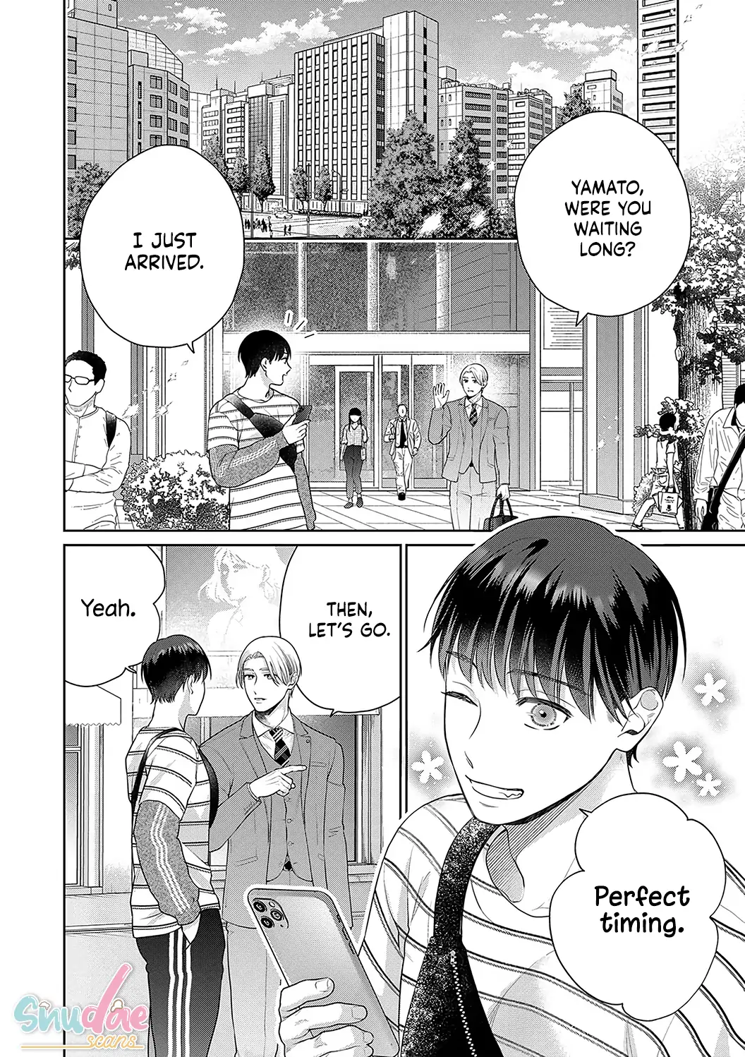 Dekiai Zentei, Keiyakukon. ~Iwashiro Bengoshi wa Ai ga Deka Sugiru!?~ Chapter 14 - page 19
