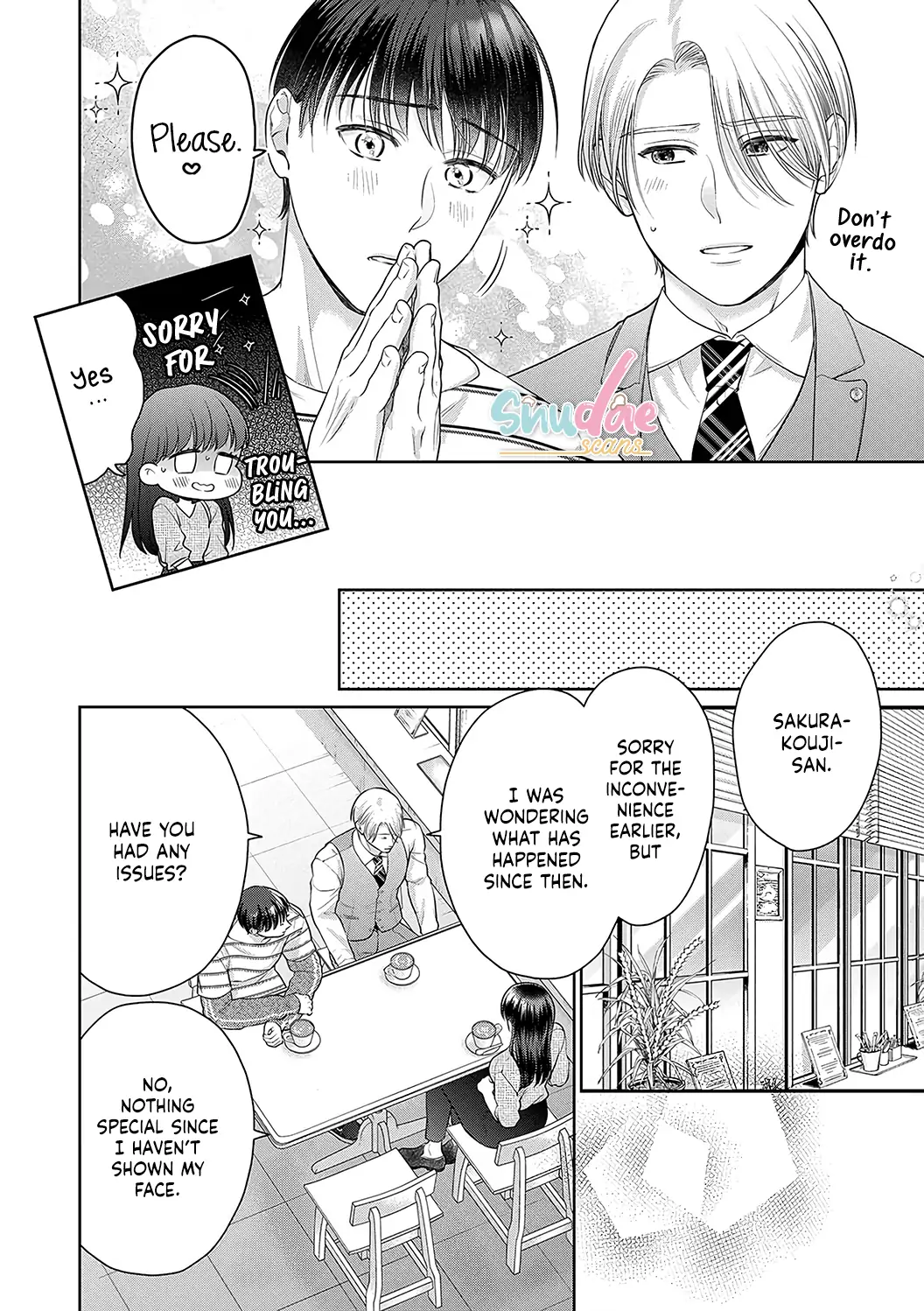 Dekiai Zentei, Keiyakukon. ~Iwashiro Bengoshi wa Ai ga Deka Sugiru!?~ Chapter 14 - page 23