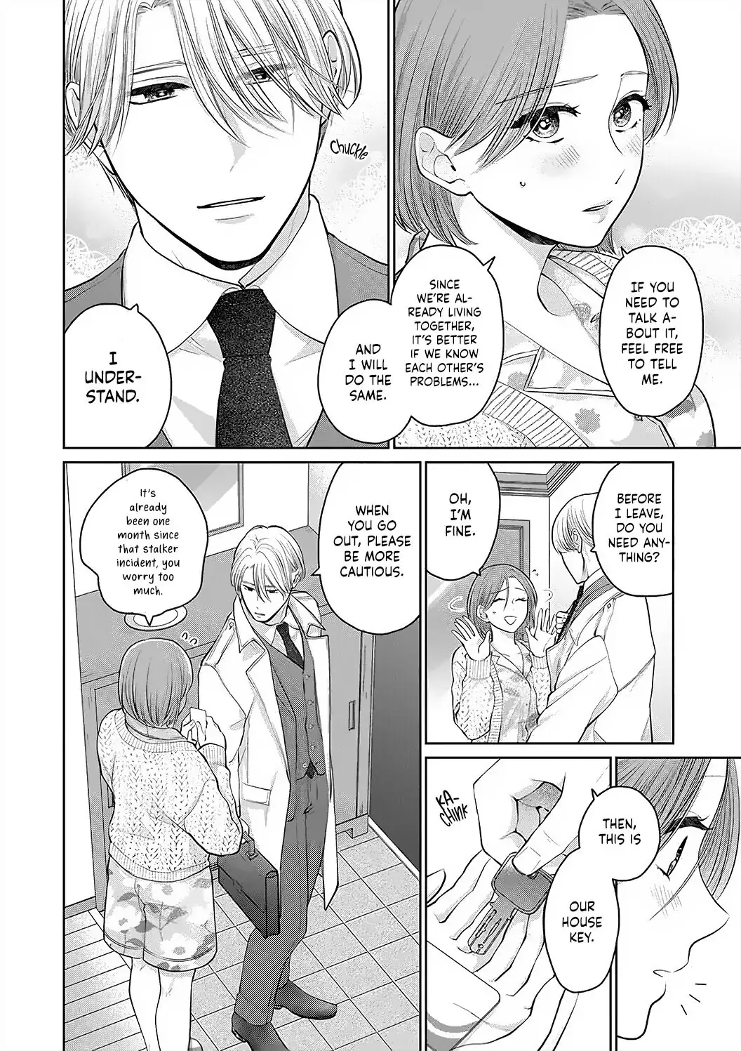 Dekiai Zentei, Keiyakukon. ~Iwashiro Bengoshi wa Ai ga Deka Sugiru!?~ Chapter 2 - page 14